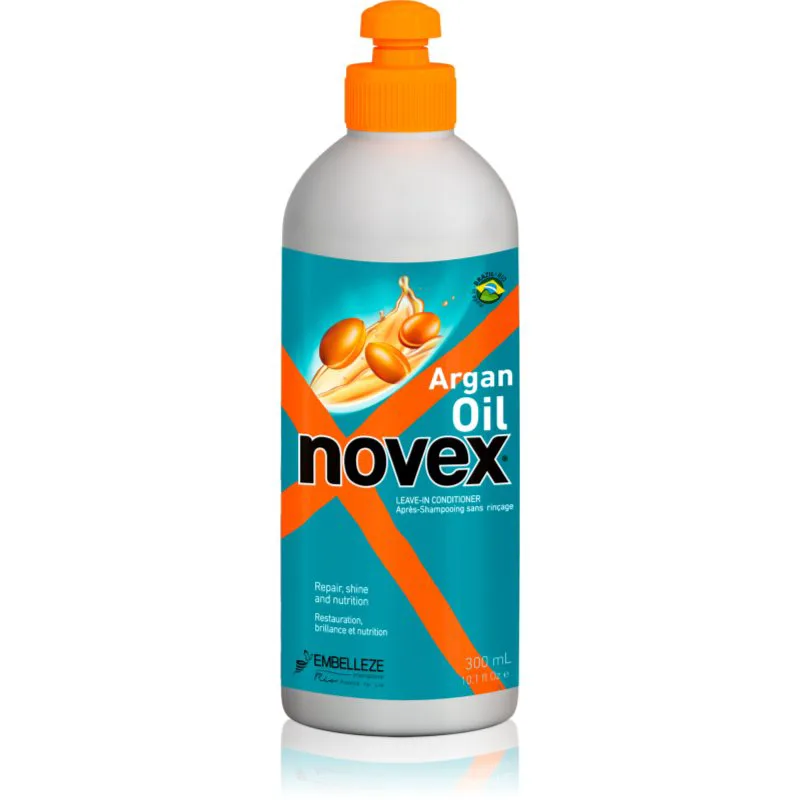 Novex Argan Oil θρεπτικό μαλακτικό χωρίς ξέβγαλμα 300 ml