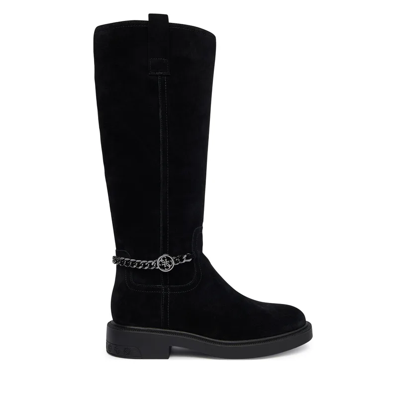 Μπότες Guess FLFYN2 LEA11 Μαύρο