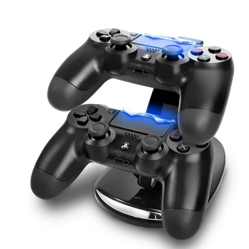 Lehuai Διπλή Βάση Φόρτισης Χειριστηρίων PS4