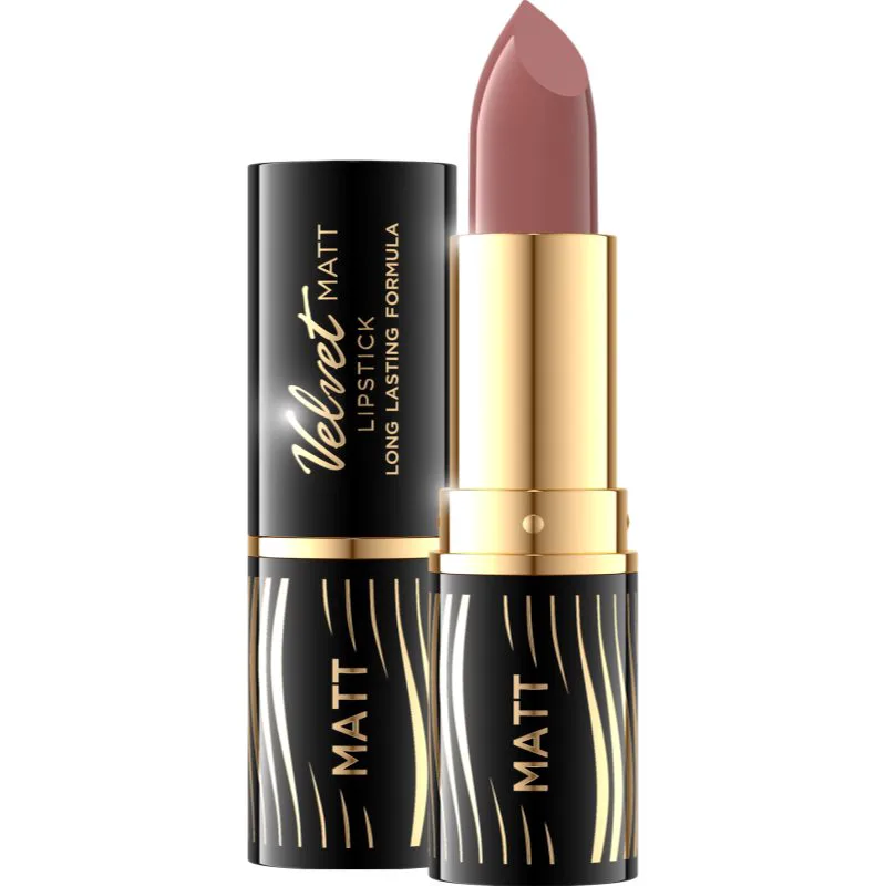 Eveline Cosmetics Velvet Matt κρεμώδες κραγιόν με ματ αποτελέσματα απόχρωση 507 4,5 γρ