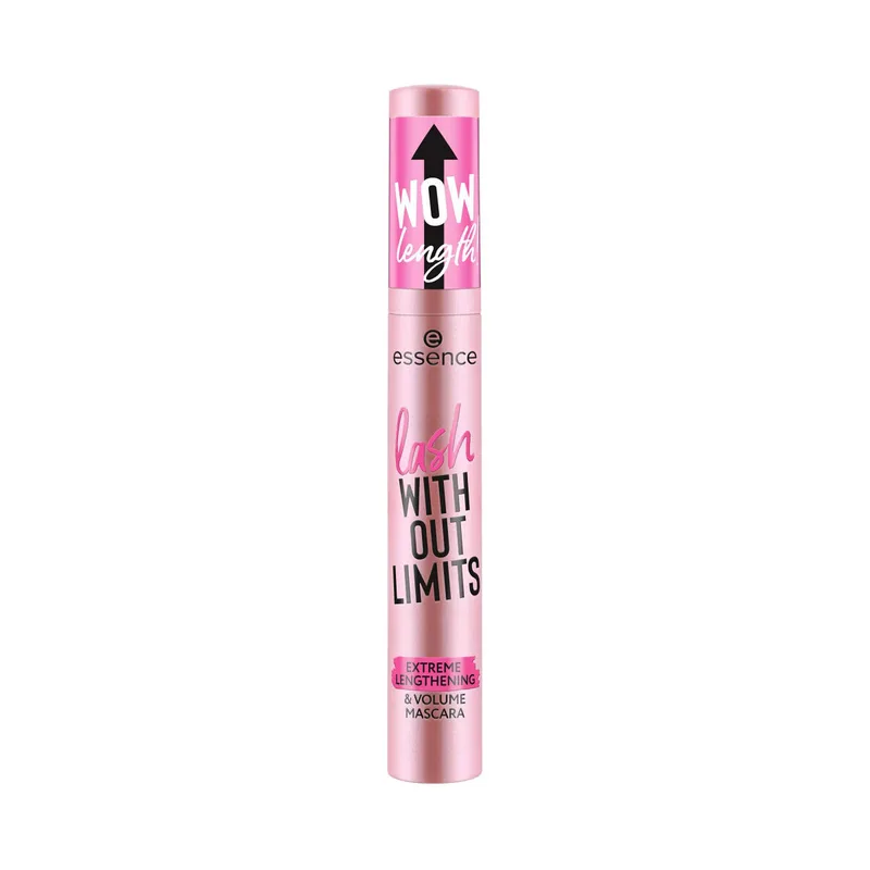 Μάσκαρες για ψεύτικες βλεφαρίδες Essence Volume Lengthening Mascara Lash Without Limits - 01 U