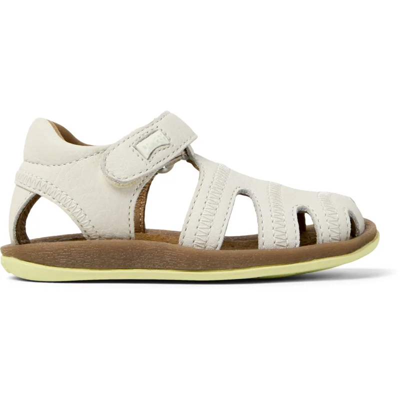 CAMPER Bicho - Πέδιλα Για Παιδιά - Λευκό, Μέγεθος 25, Smooth leather