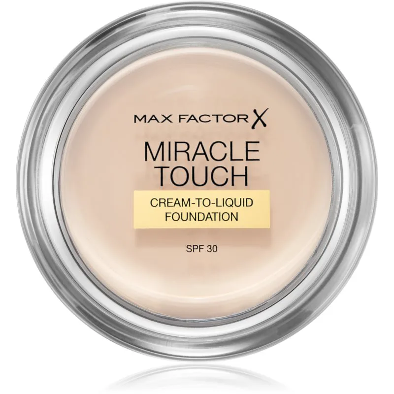 Max Factor Miracle Touch ενυδατικό κρεμώδες μεικ απ SPF 30 απόχρωση Rose Ivory 11,5 γρ