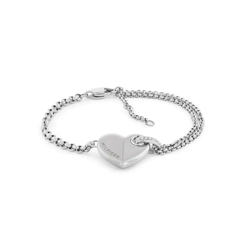 TOMMY HILFIGER Γυναικείo Bραχιόλι Από Ατσάλι Καρδιά 2780928