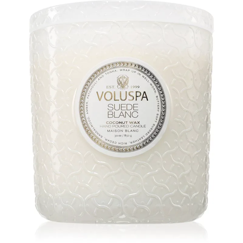 VOLUSPA Maison Blanc Suede Blanc αρωματικό κερί 850 γρ