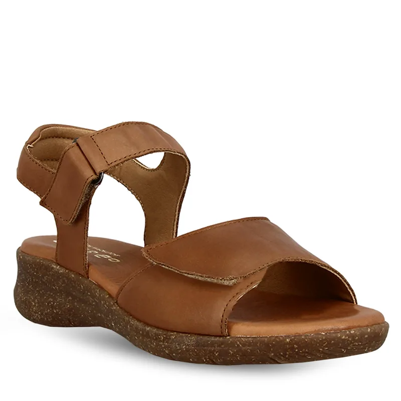 Γυναικεία Δερμάτινα Πέδιλα Comfort Flex & Go Moon Light Sd1131