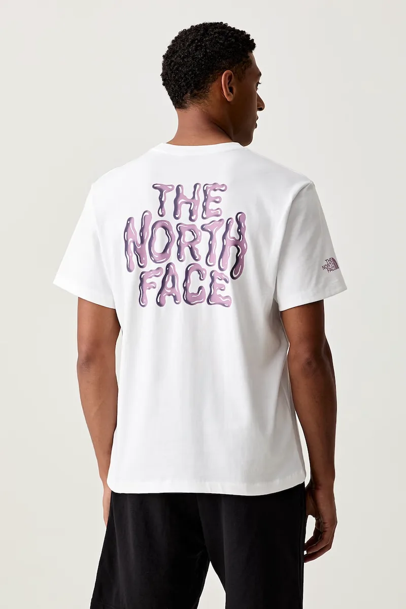 The North Face t-shirt ανδρικό βαμβακερό DRIP LOGO