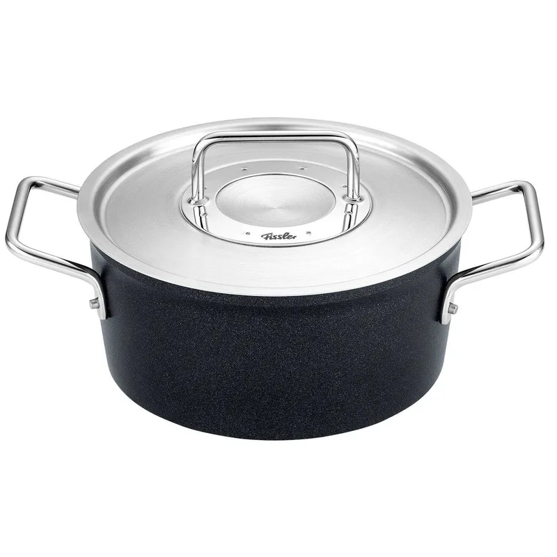 Fissler Κατσαρόλα Adamant Βαθιά Με Μεταλλικό Καπάκι 24cm