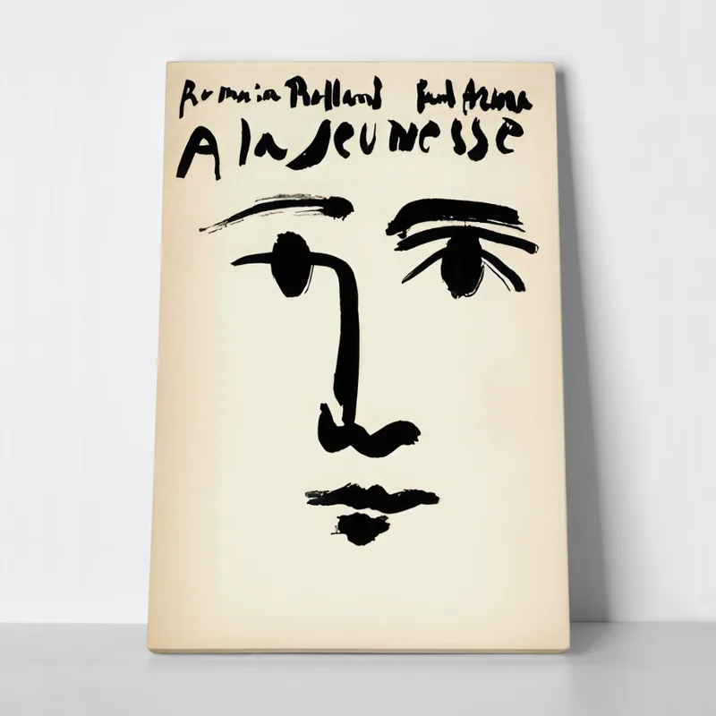Πινακας σε καμβά PICASSO - A LA JEUNESSE