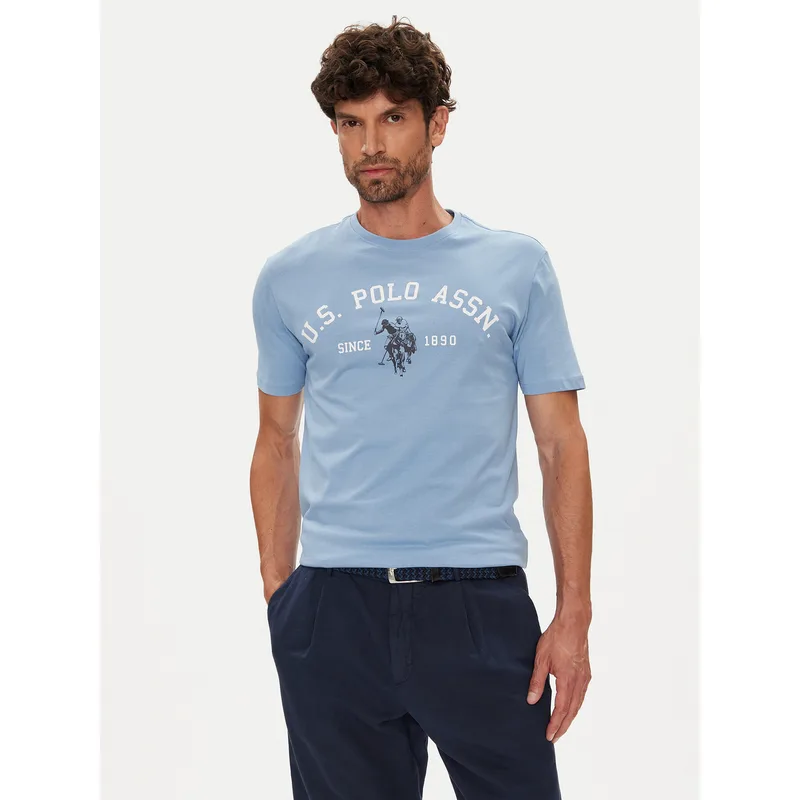U.S. Polo Assn. T-Shirt MUP3268 Γαλάζιο Regular Fit