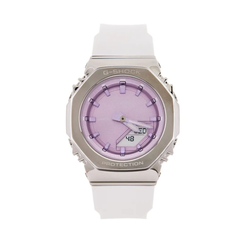 Ρολόι G-Shock GM-S2110-7A6ER Λευκό