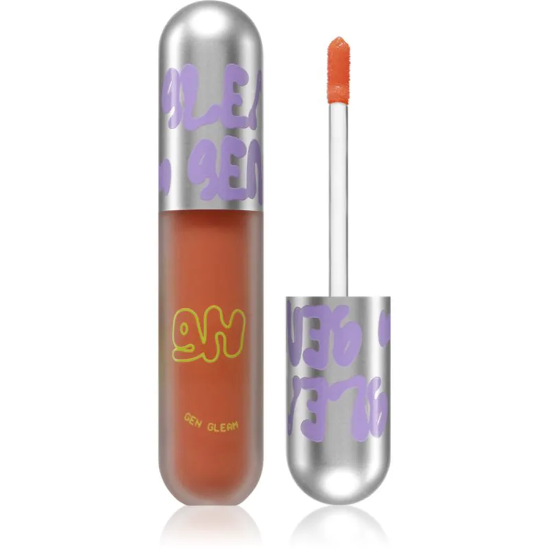 Glow Hub Gen Gleam ενυδατικό λιπ γκλος απόχρωση Snack 3 ml