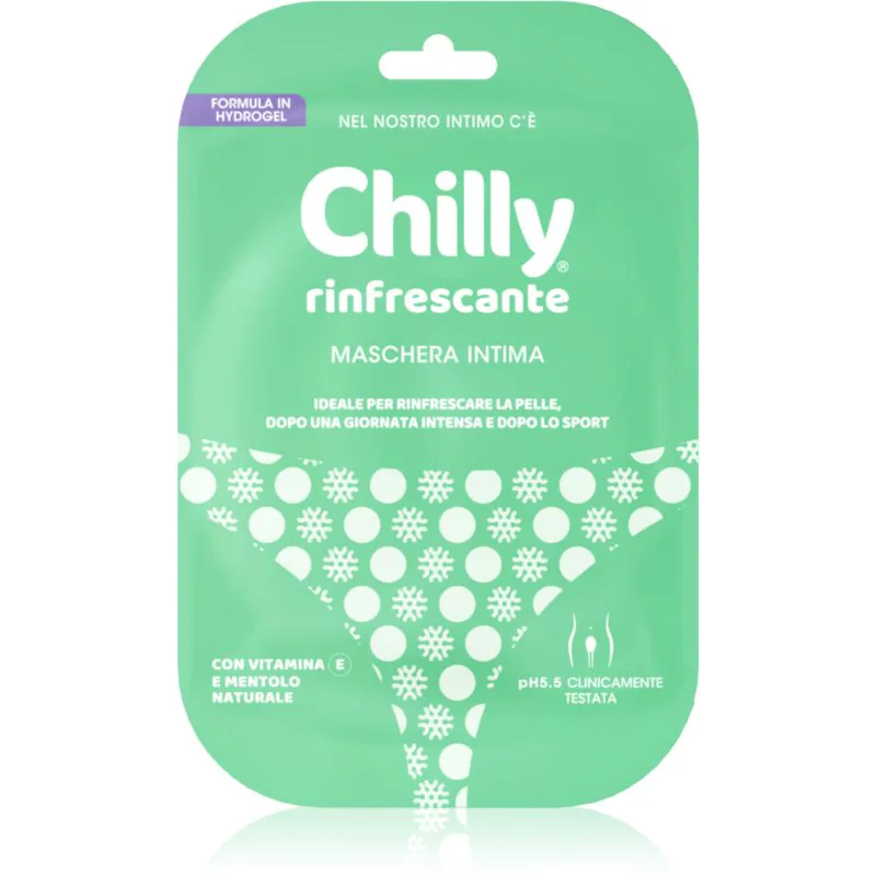 Chilly Fresh Intimate Mask δροσιστική μάσκα για ευαίσθητες περιοχές 1 τμχ