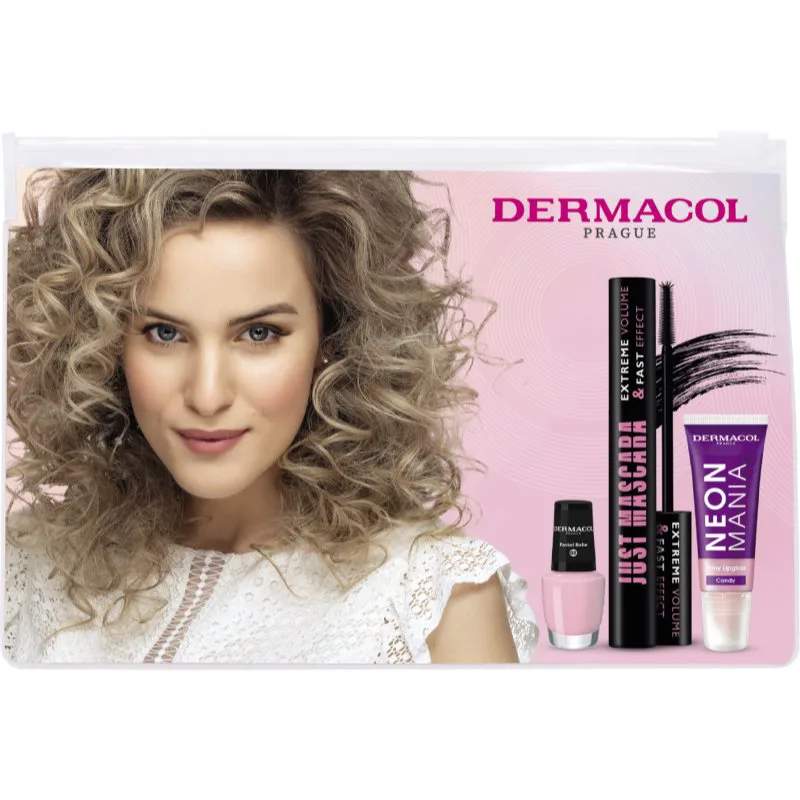Dermacol Just Mascara σετ δώρου για τέλεια εμφάνιση Black