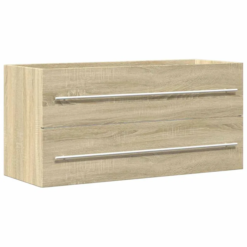 vidaXL Ντουλάπι Νιπτήρα Sonoma Δρυς 100 x 38,5 x 48 εκ. Επεξ. Ξύλο