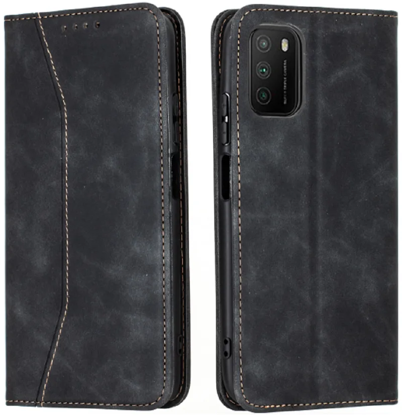 Bodycell Θήκη - Πορτοφόλι Xiaomi Poco M3 - Black (5206015063305)
