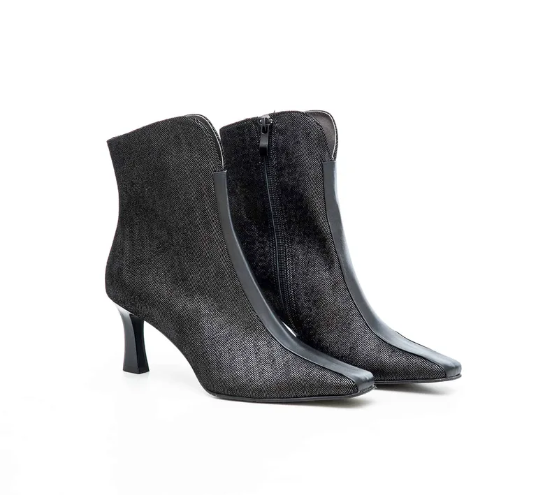 Δερμάτινα Μποτάκια Art 20FW89 Black