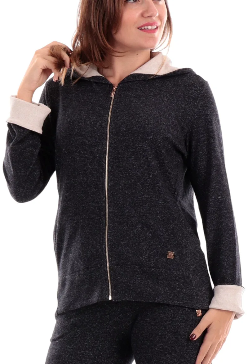 Ζακέτα Freddy Full Zip Hoody F3WSLS19-N50QZ Γυναικείο