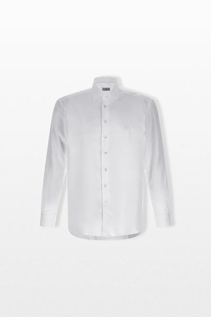 ETRO Ανδρικό Λευκό Shirt Roma Logo