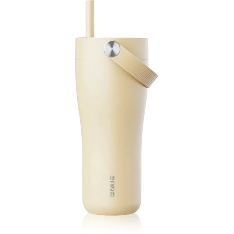 Equa Carry Cup ανοξείδωτη κούπα θερμο Butter 600 ml
