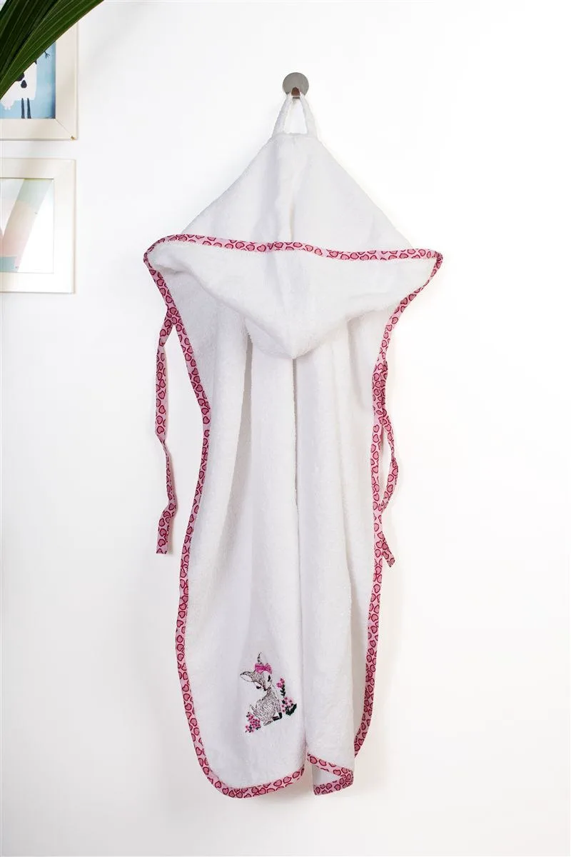 Βρεφική Κάπα Dimcol Deer 197 75X85 White-Ροζ