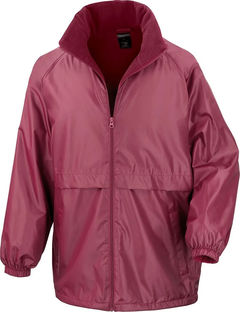Μπουφάν με επένδυση CORE Microfleece Result R203X Burgundy
