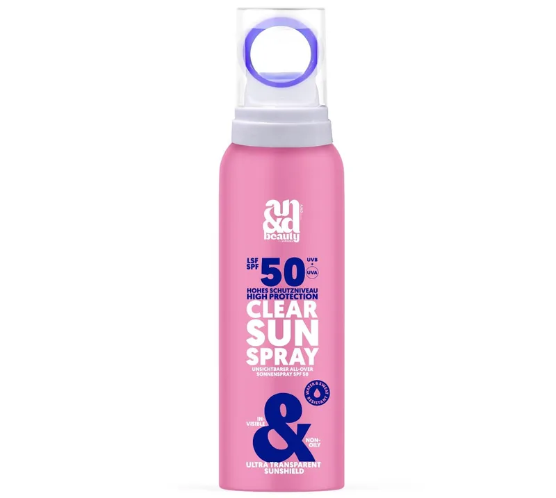 Διάφανο αντηλιακό spray mist προσώπου & σώματος με SPF 50, 100mL