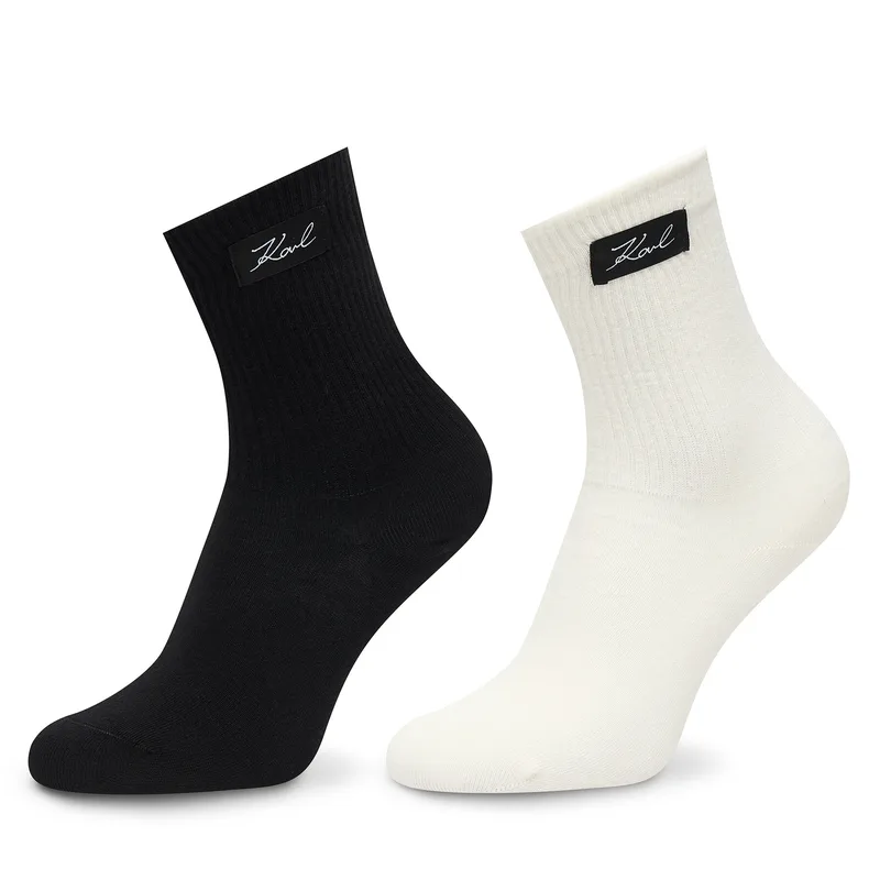 Κάλτσες μακριές KARL LAGERFELD B1W47036 Μαύρο