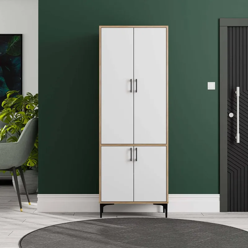 Έπιπλο Εισόδου Royal 5032, 70x35x196 εκ.,All4home