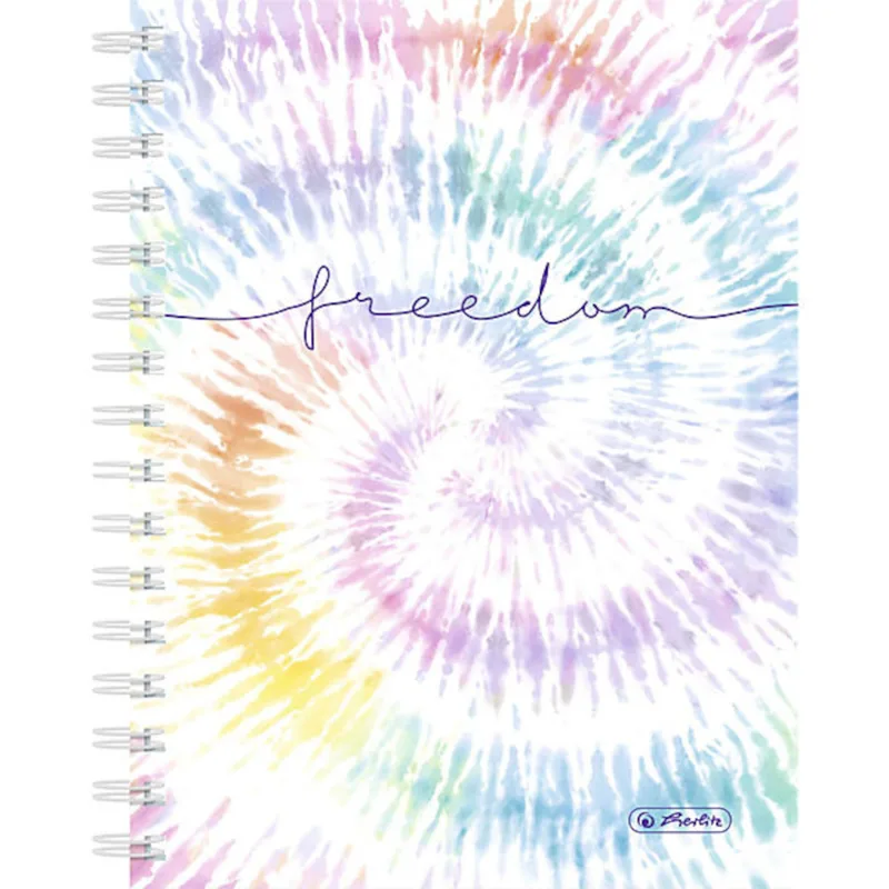 Herlitz Τετράδιο Σπιράλ Α4 80ΦΥΛΛΑ New Batik Freedom