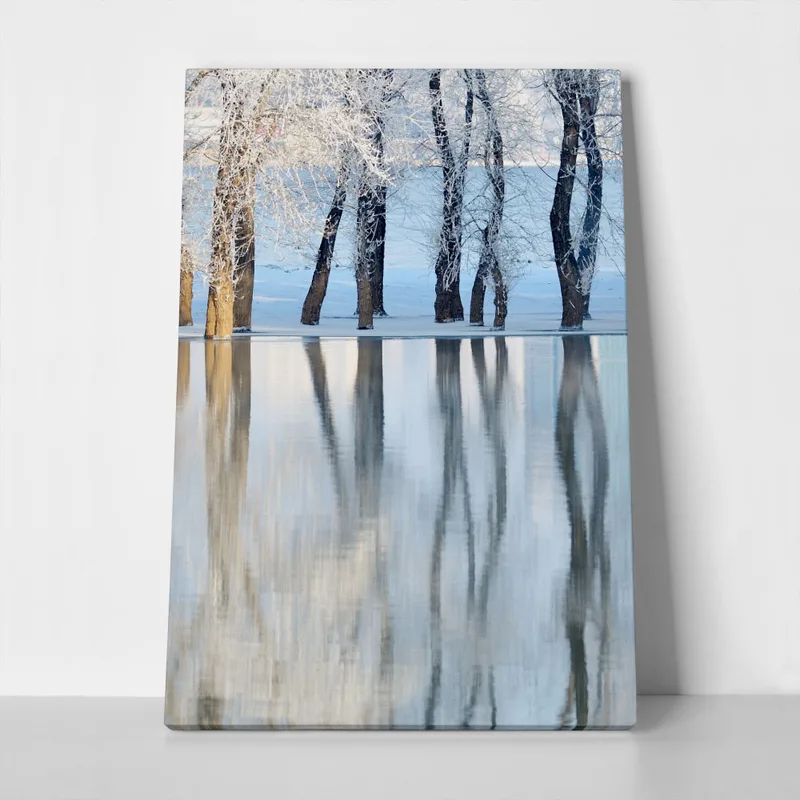 Πινακας σε καμβά WINTER LANDSCAPE