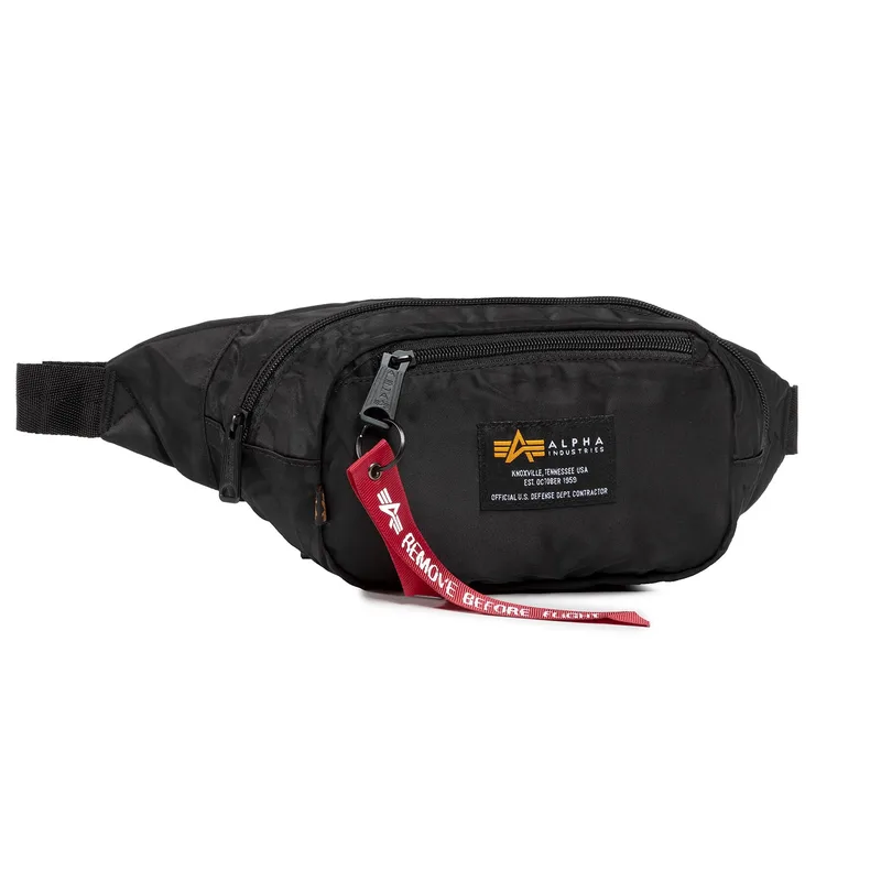 Τσαντάκι Μέσης﻿ Alpha Industries Crew Waist Bag 196923 Μαύρο