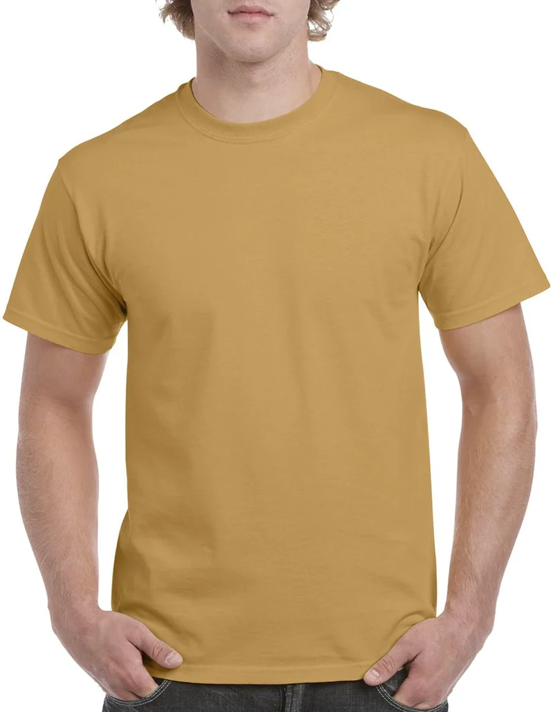 Ανδρικό T-Shirt Heavy Cotton 5000 Gildan Old Χρυσό