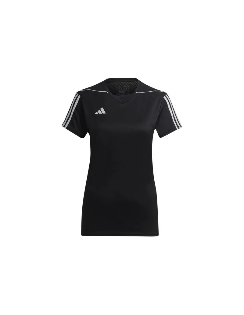Adidas Tiro 23 League Γυναικείο Αθλητικό T-shirt Fast Drying Μαύρο HR4612
