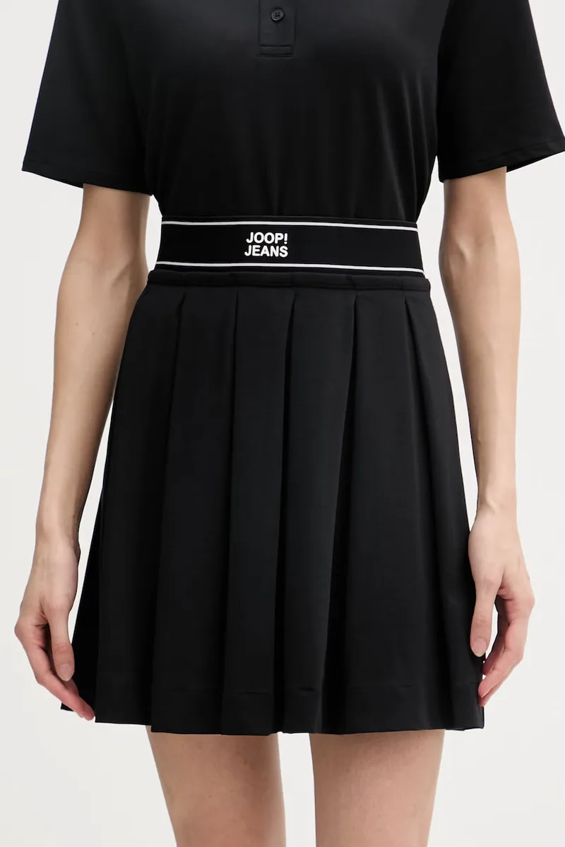 Joop! πλισέ φούστα με βαμβάκι