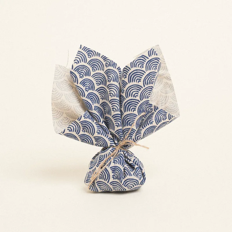Beauty Home ΜΑΝΤΗΛΙ 27 x 27 cm ΜΙΝΙ ΜΠΛΕ ΚΥΜΑΤΑ
