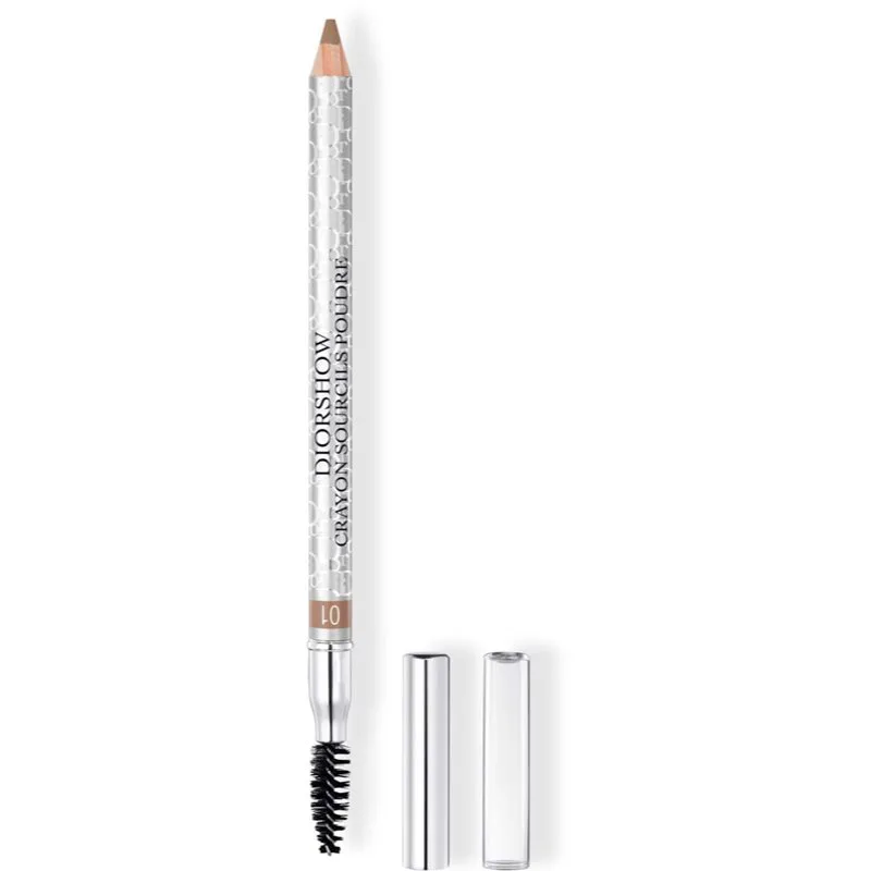 DIOR Diorshow Crayon Sourcils Poudre αδιάβροχο μολύβι για τα φρύδια απόχρωση 01 Blond 1.19 γρ