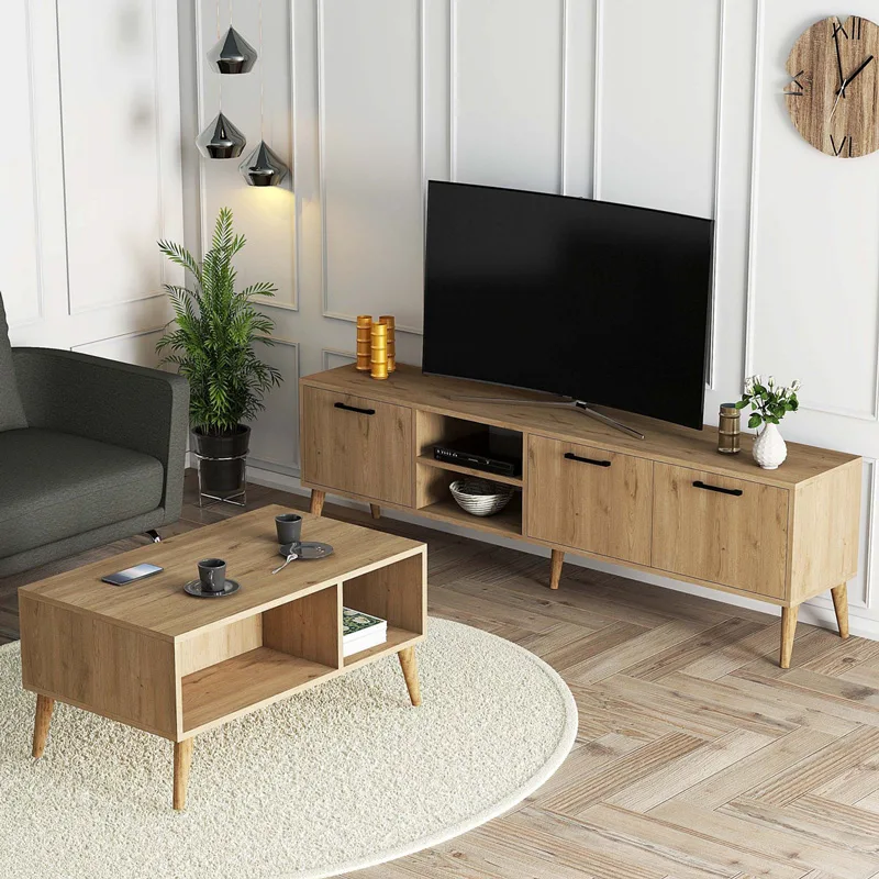 Σετ Επίπλων Σαλονιού Set 1587-2076 389Mza2130 (180x53x35)