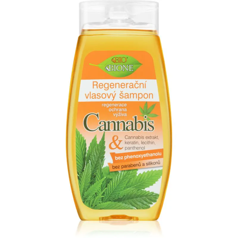Bione Cosmetics Cannabis αναγεννητικό σαμπουάν 260 ml