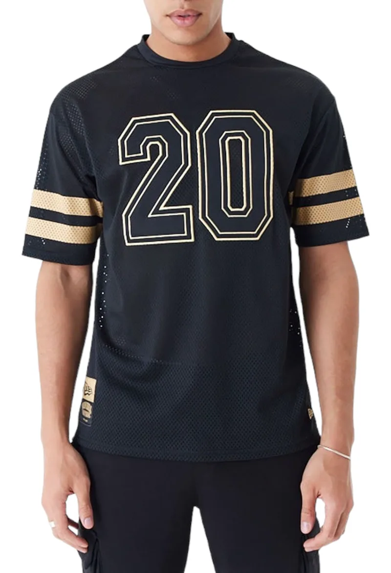 Μπλούζα Κοντομάνικη New Era Ne Mesh Os Blkmt 60435372-001 Ανδρικό