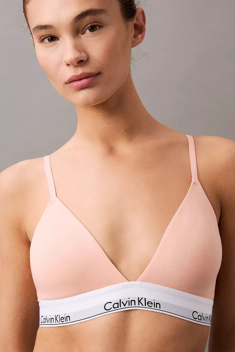 Calvin Klein γυναικείο σουτιέν τριγωνάκι Triangle Bra Icon Cotton Modal-000QF5650E-5KD