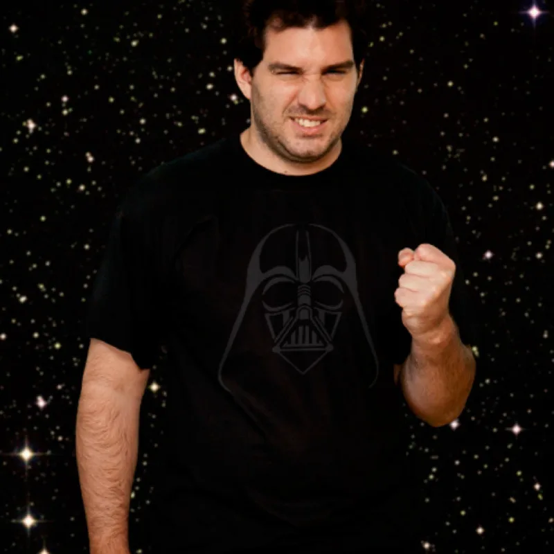 Μακό T-Shirt "Heroes FTW" της Leo Collection - Black Rock
