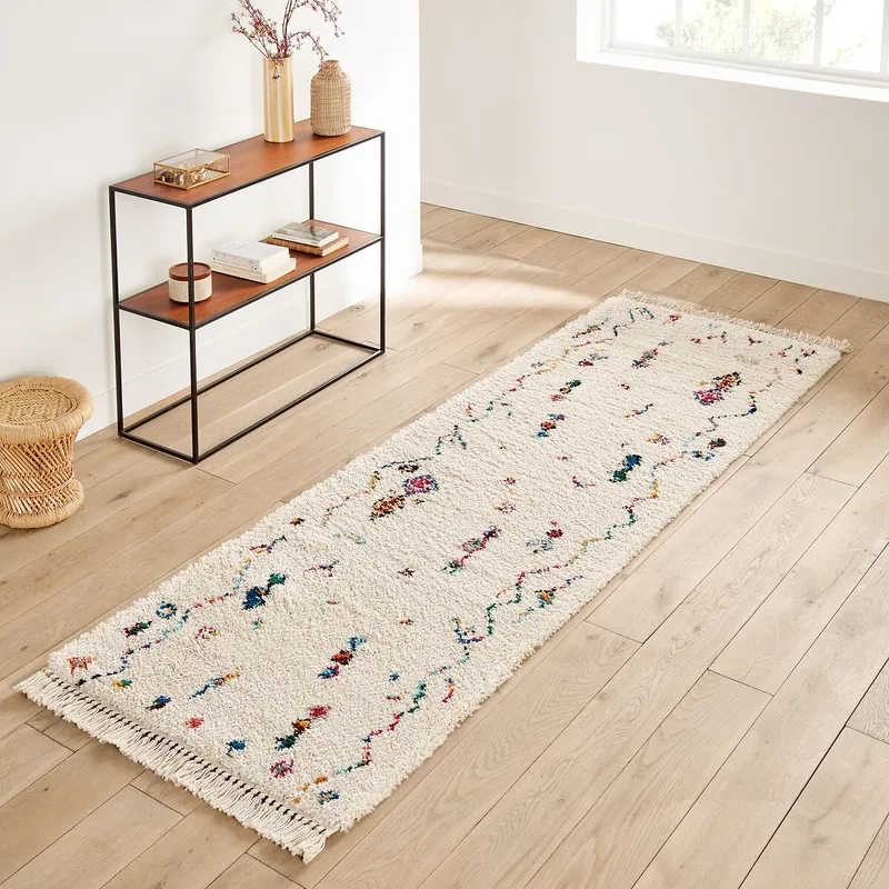 Χαλί διαδρόμου σε στυλ berber 80x250 cm Μ250xΠ80cm