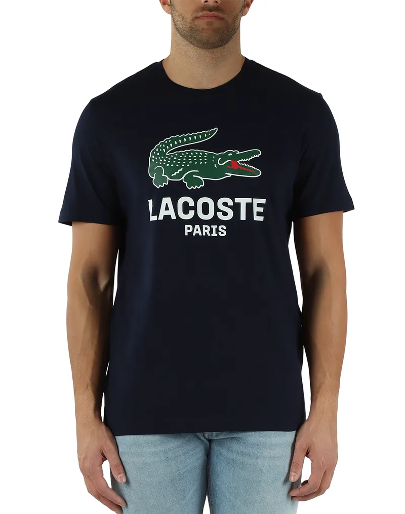LACOSTE ΜΠΛΟΥΖΑ ΚΜ TEE-SHIRT SS 3TH5634-166 DarkBlue