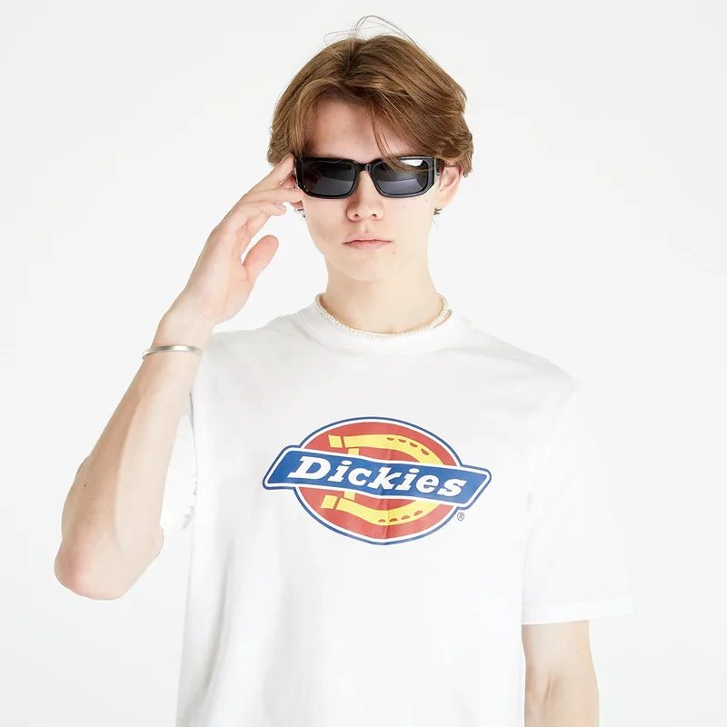 T-shirt Dickies Icon Logo Short Sleeve Tee UNISEX White XL