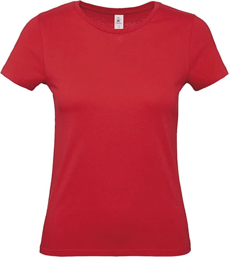 Γυναικείο T-Shirt TW02T B & C E150 Red