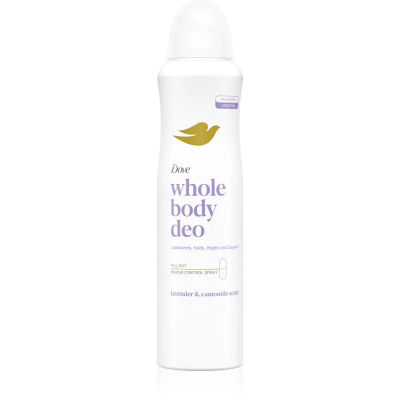 Dove Lavender & Chamomile αποσμητικό σε σπρέι για το σώμα 150 ml