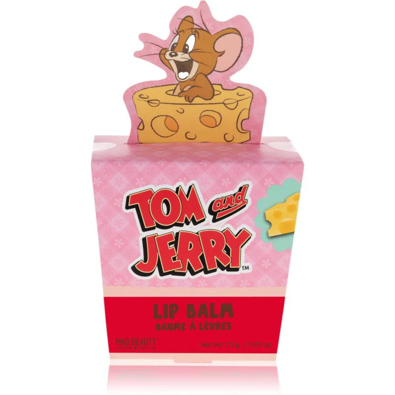 Mad Beauty Tom & Jerry Lip Balm ενυδατικό βάλσαμο για τα χείλη 4 γρ
