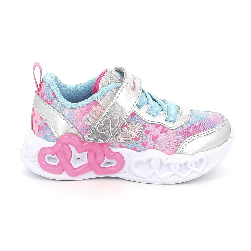 Παιδικό Αθλητικό Παπούτσι για Κορίτσι Skechers Heart Jewels με Φωτάκια Χρώματος Πολύχρωμο 303261N-SMLT