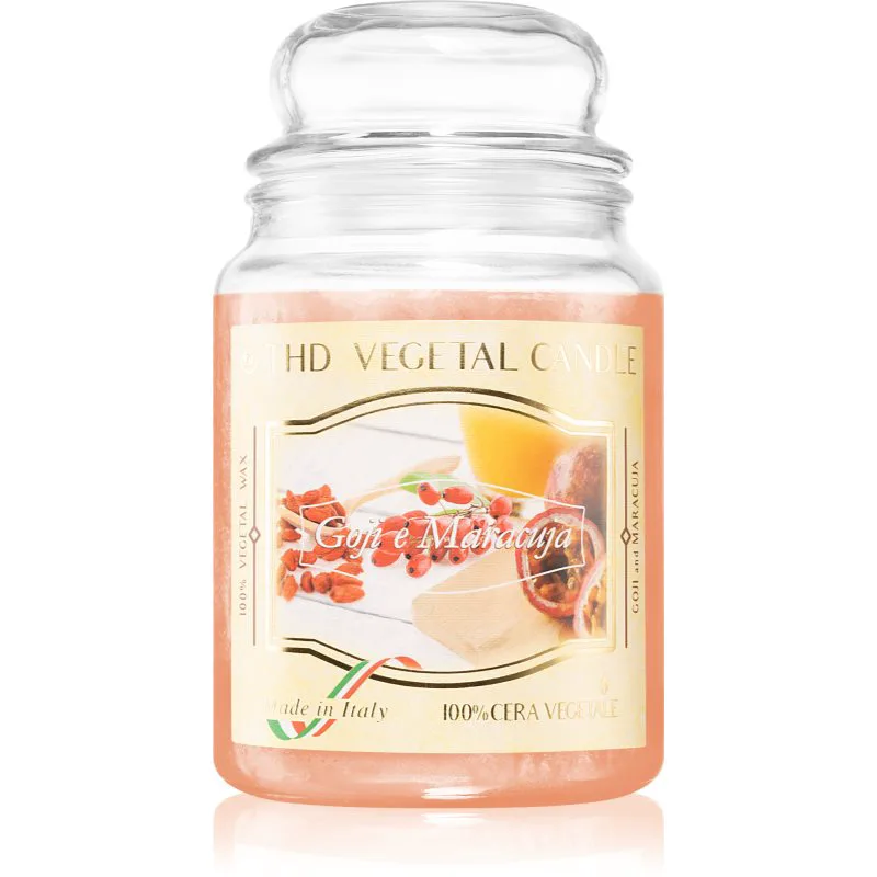 THD Vegetal Goji E Maracuja αρωματικό κερί 600 γρ